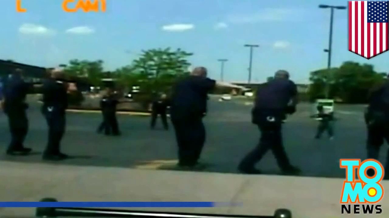 فيديو داشكام جديد يظهر شرطي يطلق 45رصاصة على متشرد