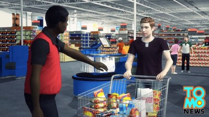 موظف في كوستكو يركل يكسر رجل أحد الزبائن عندما رفض الأخير إبراز إيصال الدفع