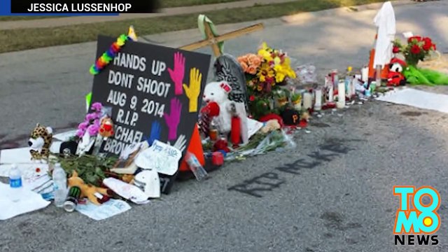 آخر أخبار حادث مقتل مايكل براون وتسجيل جديد يظهر ردة فعل أحد الشهود على أثر الحادث