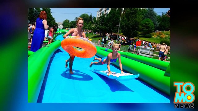 التزلج على الماء في لوس أنجلس على الرغم من الجفاف في كاليفورنيا