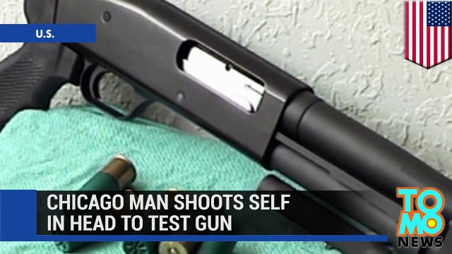 رجل من شيكاغو يقتل نفسه خلال تجريب بارودته