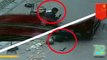 طفل صيني ينجو بعد أن دهسته سيارة دفع رباعي