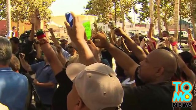 إيزل فورد رجل أعزل من لوس أنجلس تطلق الشرطة عليه ثلاث رصاصات