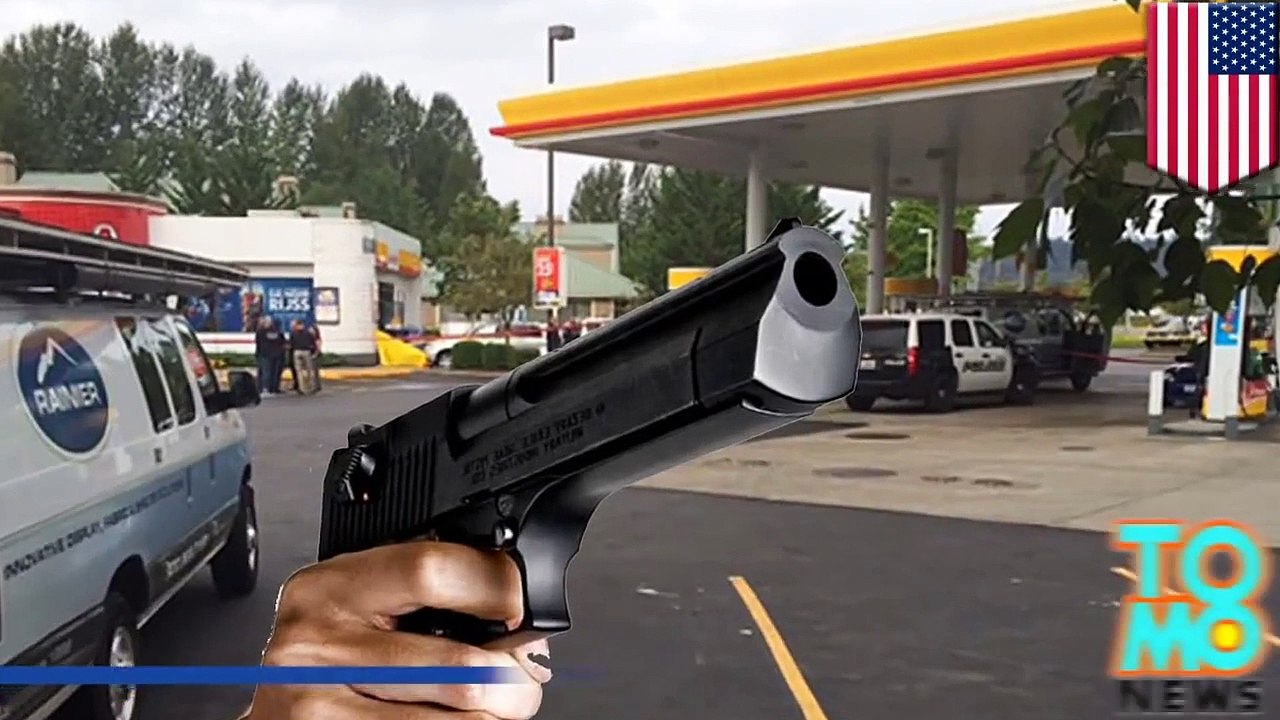 اطلاق رصاص في محطة كنت للوقود في واشنطن