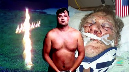 جيفري دانييلز العنصري يضرب أباه بالتبني لأنه جد لأولاد سود في ميسيسبي