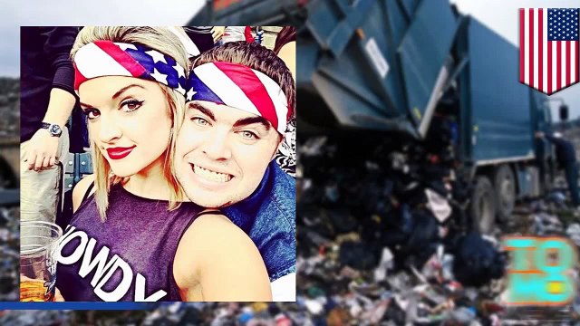 رجل سقط في مزلق النفايات يعثر عليه في مكب