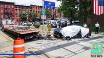 سائق من بروكلين يقطع رأسه أثناء مطاردة بوليسية