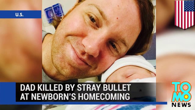 لم يفرح بمولوده الجديد إلا لأيام قبل أن تقتله رصاصة طائشة