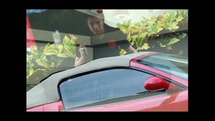 رجل يشتري لامبيرغيني بدون أن يسجلها حسب القانون