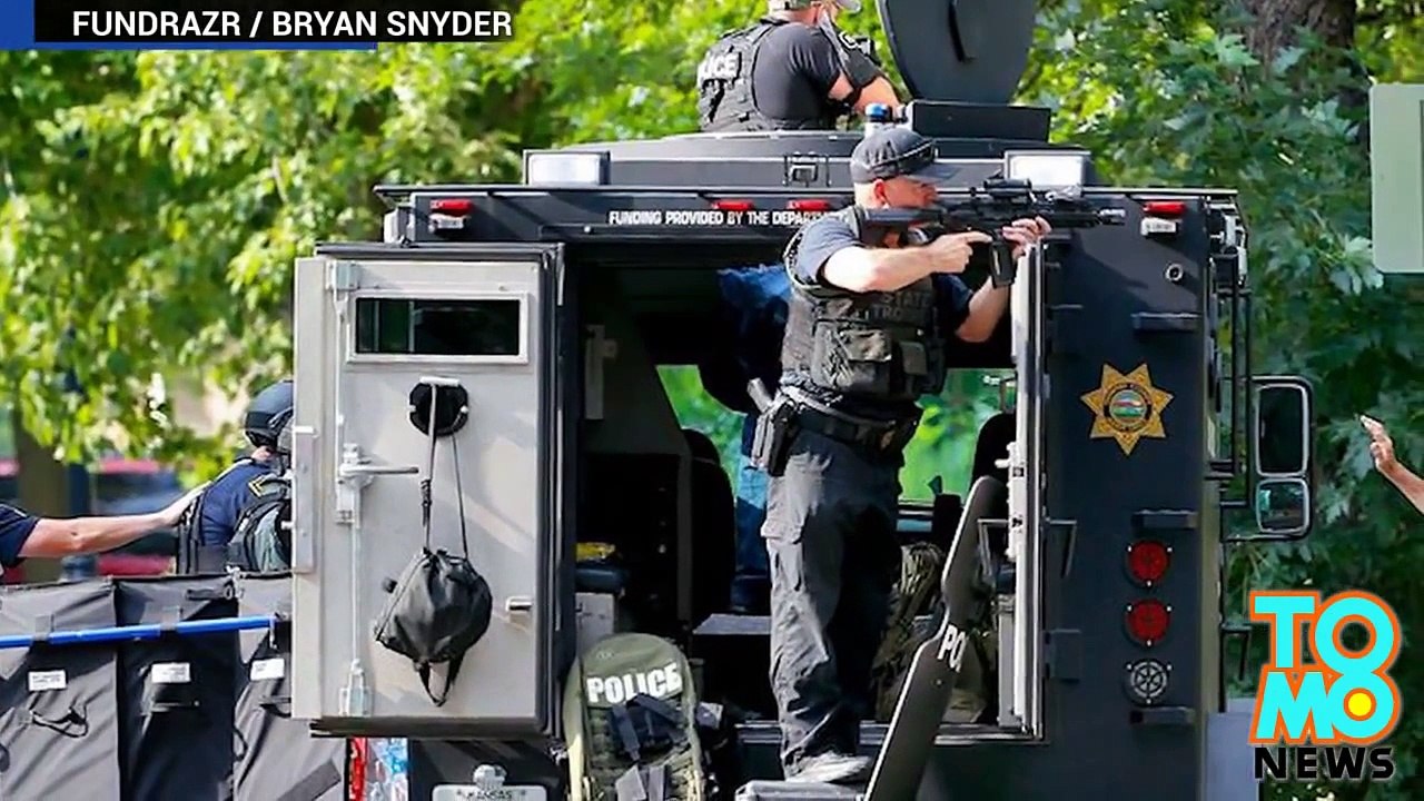 رجل من كنساس يتعرض لإطلاق النار وهو يحمي امرأة من حبيبها المختل