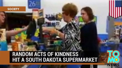 أعمال خير طوعية في أحد أسواق داكوتا