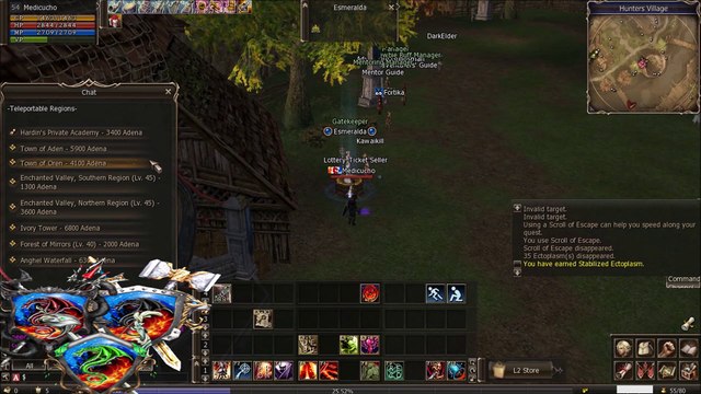 Quest: More Than Meets the Eye - Update Ertheia