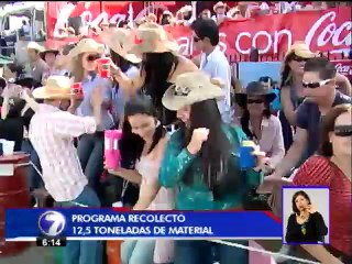 Programa de reciclaje recolectó 12 toneladas de desechos en Palmares