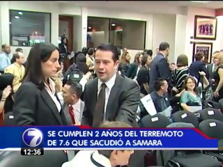 Se cumplen dos años del terremoto de 7.6 en Nicoya