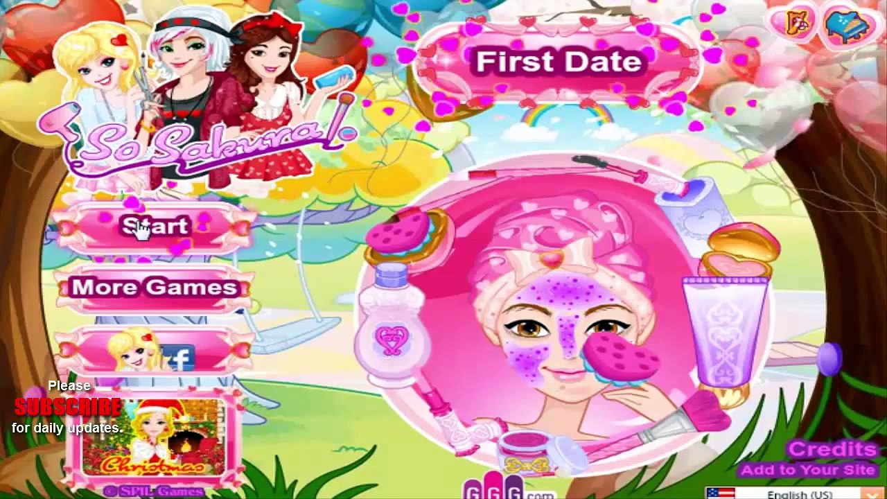 Spil jeu - Alors Sakura - First Date maquillage et jeu d'habillage pour les enfants