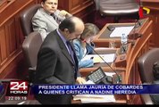 Ollanta Humala vuelve a defender a Nadine Heredia y llama “jauría de cobardes” a críticos