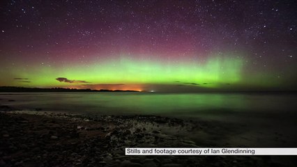 Northern Lights timelapse show