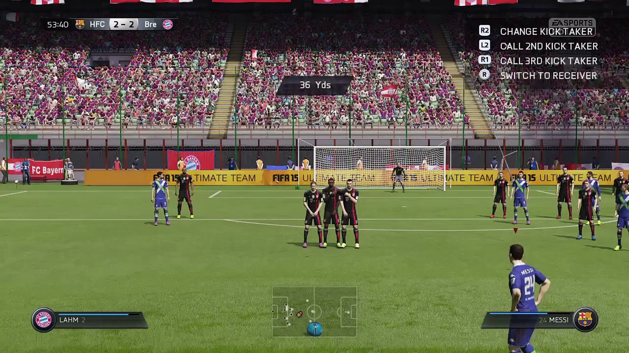 Messi Free kick expert