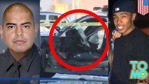 رجل يصدم سيارة لشرطة لوس انجلوس ويقتل شرطي بداخلها