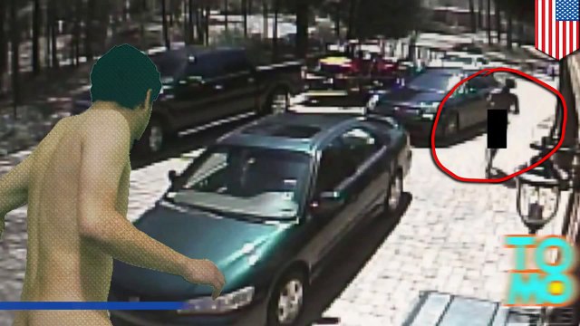 لص عاري من إتلانتا يتصرف في بيوت الناس و كأنه في بيته