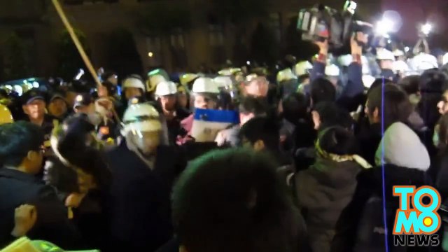 احتجاجات تايوان ضد صفقة تجارية مع الصين