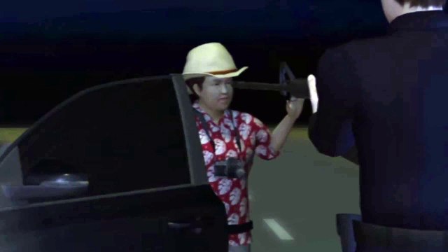 عائلة يابانية مرتبكة على الطريق السريع إلى يوتا