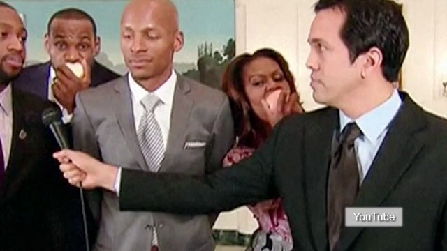 ميشال أوباما تظهر بشكل مفاجئ في تسجيلات لوايد و بمساندة من ليبورن جايمس