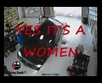خاتون ڈرائیور کے مضحکہ خیز حادثات تصاویر