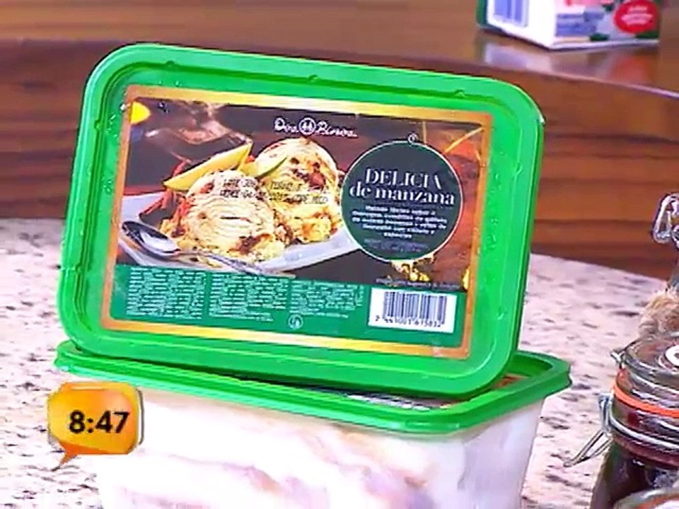 Receta: Helados con Trío de jaleas