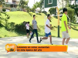 Aprenda a tratar lesiones musculares en los niños