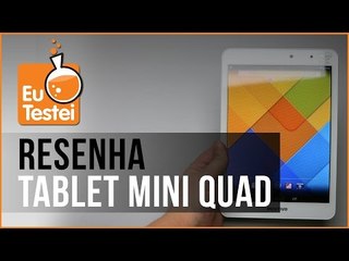 Positivo Mini Quad Tablet - Vídeo Resenha EuTestei Brasil