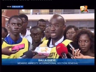 Des étudiants de l’UCAD se solidarisent avec les victimes de la tuerie de Garissa