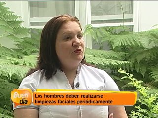Los hombres deben realizarse limpiezas faciales periódicamente