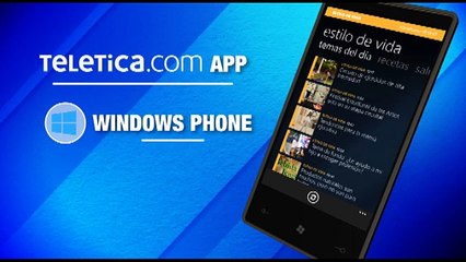 Aplicación de Teletica ya esta disponible para Windows Phone