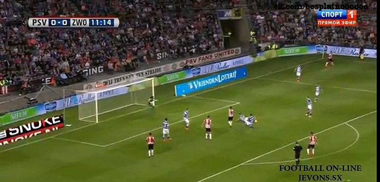 Georginio Wijnaldum Fantastic goal - PSV Eindhoven ( 3-1 ) PEC Zwolle - 10.04.2015