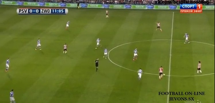 All Goals & Highlights - PSV Eindhoven ( 3-1 ) PEC Zwolle - 10.04.2015