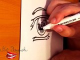 How to draw MANGA Eyes with pencil EASY, 7 different ways | SPEED ART | For beginners | COMPILATION