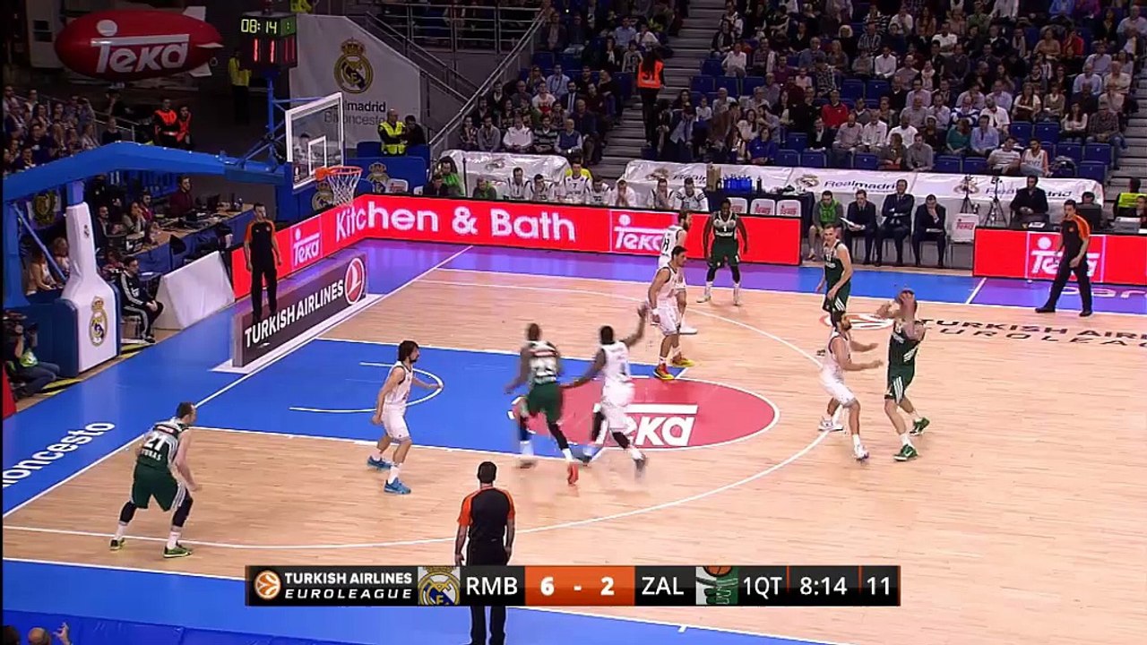 Top 16: Real Madrid 99-83 Zalgiris Kaunas