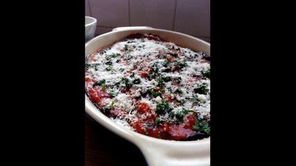 Cuisine Italienne - Aubergines Primavera