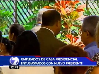 Solís al llegar a Casa Presidencial: “Ni siquiera sé dónde está la cocina y el baño'