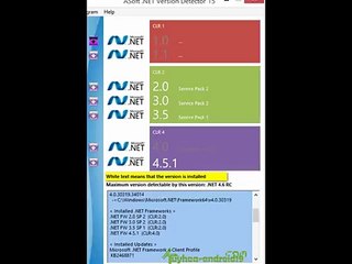 How To Install ASoft .NET Version Detector 15 latest