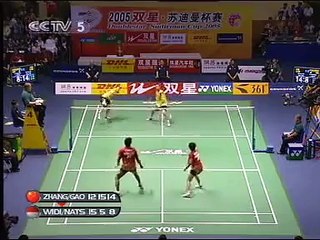 Vous n'avez JAMAIS vue un match de BADMINTON aussi Impressionnant !