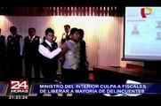 Pérez Guadalupe: ‘95% de detenidos por la Dirincri fue liberado’