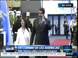 Presidente Maduro arribó a gala inaugural de la Cumbre de las Américas