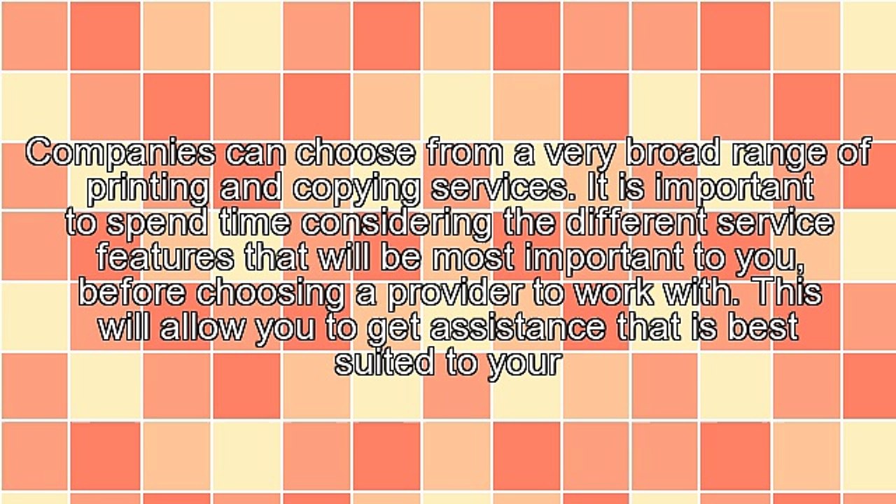 Tips For Finding The Best Printing And Copying Services For Your Business