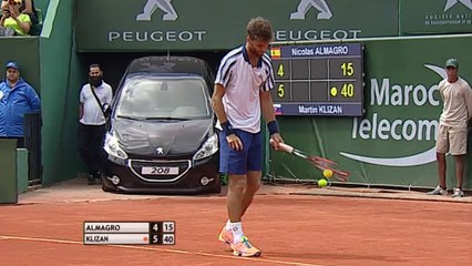 Casablanca - Nicolás Almagro, eliminado a manos de Klizan