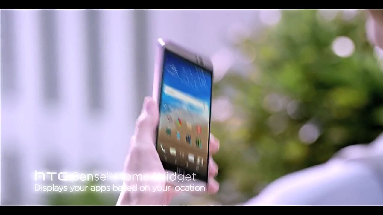 HTC One M9  with HTC Sense Home