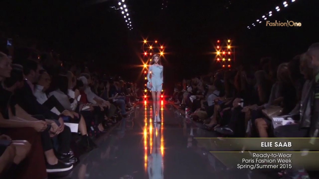 Fashion Week From the Runway ELIE SAAB Ready-to-Wear Paris Fashion Week Spring Summer 2015