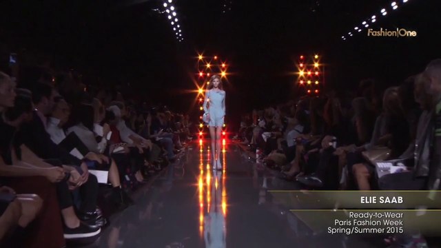Fashion Week From the Runway ELIE SAAB Ready-to-Wear Paris Fashion Week Spring Summer 2015