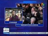Panamá: presidentes de Cuba y EE.UU. estrechan las manos